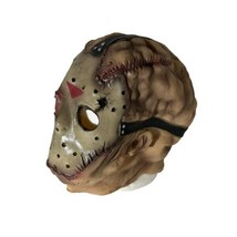 Vtg Jason Overhead Mask Friday 13th Adult Horror Rubber Latex Halloween Costume - £28.84 GBP