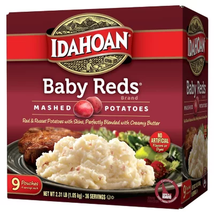 Idahoan Baby Reds Value Pack Mashed Potatoes, 4 Oz., 9 Pk. - £15.59 GBP