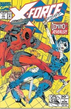 X-Force Comic Book #11 Deadpool &amp; Domino Marvel Comics 1992 Near Mint New Unread - £38.58 GBP