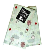 Disney Winnie the Pooh Kitchen Towels Piglet Balloons Cotton Red Gray 2p... - $238.31 MXN