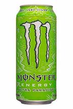Monster Energy Ultra Zero Sugar Energy Drinks 16 ounce cans (Ultra Paradise, 6 C - £19.32 GBP