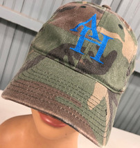 AH Logo Camo Stretch Large / XL Baseball Hat Cap - $15.50