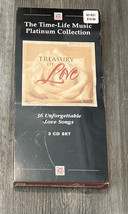 Treasury of Love - The Time-Life Music Platinum Collection. Unopened 3-CD 2004 - £3.61 GBP