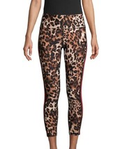 Calvin Klein Womens Print Striped High waist Leggings Size X-Small Color Brown - £39.55 GBP