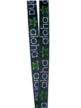 KC Hawaii Aloha Honu Black Rhinestone Lanyard 21&quot; - $10.99