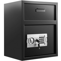 VEVOR Digital Depository Safe 1.7 Cubic Feet Made of Carbon Steel Electr... - $147.24