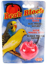 Living World Apple Mineral Beak Block for Parakeets, Canaries &amp; Finches - £3.11 GBP+