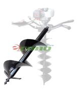 12&quot; 300mm Hard Soil Earth Auger Drill Bit Post Hole Bits 24&quot; 2 Feet Depth - $1,156.85 MXN
