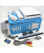 Nintendo Wii WHITE Video Game Console System Bundle Online RVL-001 GameC... - £88.73 GBP