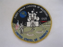 (MX-1) Vintage Clothing Patch - NASA Lunar Landing - Large - $14.00