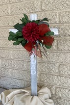 Dad Cemetery, flowers for dads grave, grave decoration, cross for grave - £20.75 GBP