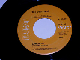 The Guess Who Laughing Undun 45 Rpm Record RCA Label - £13.36 GBP