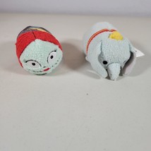 Disney Tsum Tsum Mini Plush Lot Sally Nightmare Before Christmas and Dumbo - $10.97