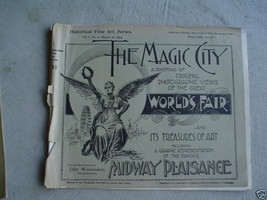 1894 Booklet The Magic City World&#39;s Fair Volume 2 - £29.46 GBP