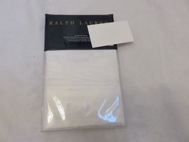 2 Ralph Lauren Palmer Percale Euro shams Tuxedo White $260 - £76.36 GBP