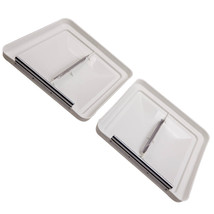 PP 14&quot; x 14&quot; RV Air Flow Roof Vent Lid Cover for Camper Trailer New Universal - £33.10 GBP