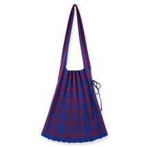 Women    Bag Contrast Color Checked Simple College Students Cloth Winter Warm en - £146.23 GBP