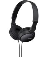 Sony ZX Series Wired On-Ear Headphones, Black MDR-ZX110  - $49.99