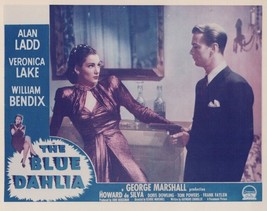 The Blue Dahlia Alan Ladd Veronica Lake lobby card reproduction 8x10 photo - £11.84 GBP