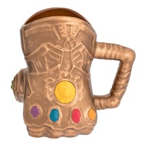 Marvel Avengers Infinity War Gauntlet 20 oz Sculpted Ceramic Mug NEW UNUSED - £15.23 GBP