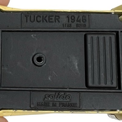 VTG Solido 1948 Tucker 1/43 Diecast Car Ivory / Cream Made In France #0290 Item image 7