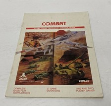 Combat Game Instructions for Atarti 2600 Manual Only - $7.88