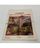 Combat Game Instructions for Atarti 2600 Manual Only - £6.19 GBP