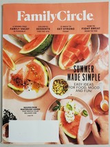Family Circle Magazine July 2019 Drama-Free Summer Vacay Colorful Desserts - £7.90 GBP