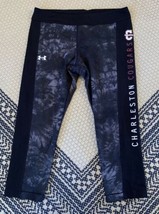 Under Armour College Of Charleston Leggings Size Large Black - £18.37 GBP