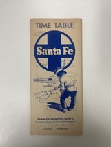 Timetable Santa Fe 1964 - $18.97