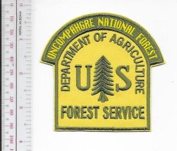 National Forest USFS Colorado Uncompahgre National Forest US Forest Serv... - £7.89 GBP