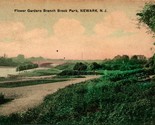 Vtg Postcard 1909 Newark NJ New Jersey Flower Gardens Branch Brook Park Q15 - $9.16