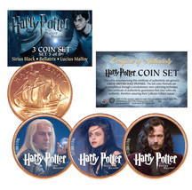 Harry Potter DEATHLY HALLOWS Colorized British Halfpenny 3-Coin Set (Set 5 of 6) - £7.56 GBP