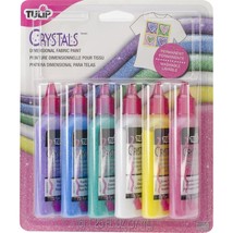 Tulip Dimensional Fabric Paints 1.25oz 6/Pkg-Crystals (Pack of 1) - $817.52 MXN