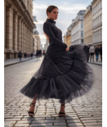 EXCLUSIVE TULLE SKIRT.  LENGTH 80 CM. Any size and color. SO TRENDY ! MU... - $86.01 CAD+
