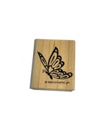 Mounted Rubber Stamp Butterfly Stampin Up - £6.39 GBP