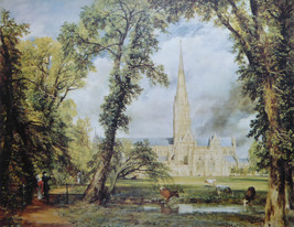 Salisbury Cathedral - John Constable - (Royle Publications) - (Genuine and Vinta - £31.34 GBP