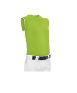 Champro Brand ~ Women&#39;s Large ~ Sleeveless ~ Fastpitch Jersey ~ Lime Gre... - $16.83