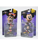 Disney Infinity 3.0 Mickey &amp; Minnie Mouse Figures New Sealed - £47.48 GBP