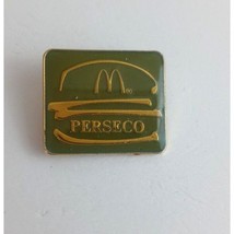 Vintage Perseco Burger McDonald&#39;s Employee Hat Pin - $10.40
