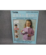 Childrens Knitting Pattern Book Sweater Cardigan Set in Sleeves Back To ... - £9.68 GBP