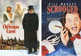 Scrooged &amp; A Christmas Carol - Holiday DVD pack - George C. Scott &amp; Bill... - £23.48 GBP