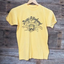 Vintage North Allegheny Haut École Pittsburgh Bande Simple Couture Tee-Shirt - £35.07 GBP