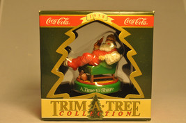 Enesco: A Time To Share - Coca-Cola - Trim A Tree - Holiday Ornament - £16.93 GBP