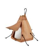 Roll Paper Storage Bag Tent Shape Camping Tissue Case Napkin Holder Tiss... - £20.42 GBP