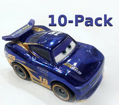 10-PK Danny Swervez L40A/15 METALLIC Series Cars Mini Racer Disney Pixar (FBG98) - £48.06 GBP