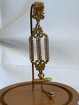 Antique Austin &amp; Stone Gold Filled Pocket Watch Fob Vest Chain Fashion J... - £70.92 GBP