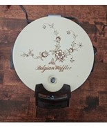 Vintage Toastmaster Round Belgian Waffle Maker Waffler Model 250 USA Wor... - $28.97