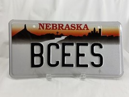BCEES Vintage Vanity License Plate Nebraska Personalized Auto Man-Cave D... - £40.97 GBP