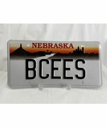BCEES Vintage Vanity License Plate Nebraska Personalized Auto Man-Cave D... - $986.36 MXN